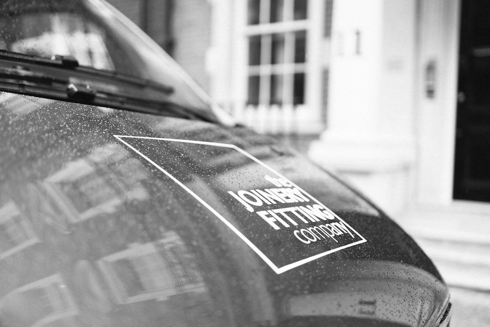 The joinery fitting company van